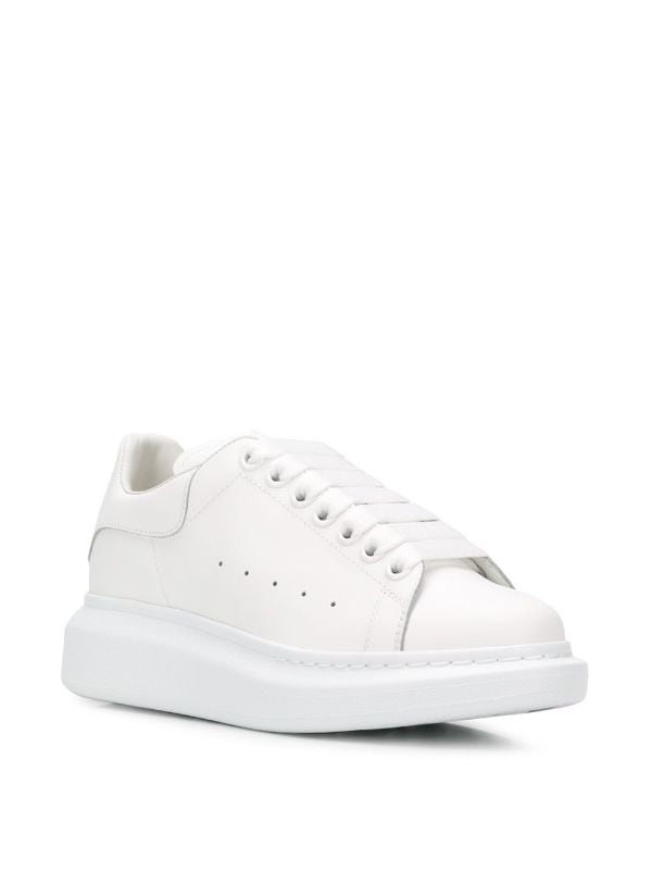 Alexander McQueen Oversized Low-top Sneakers - White