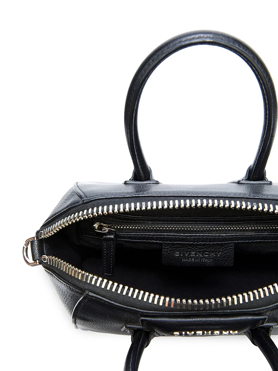 Shop Givenchy Small Antigona Bag In Grained Leather