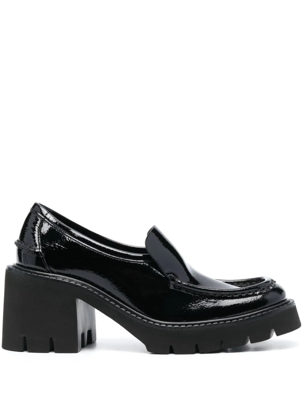 Augusta Heeled Loafer in Black Leather – Gabriela Hearst