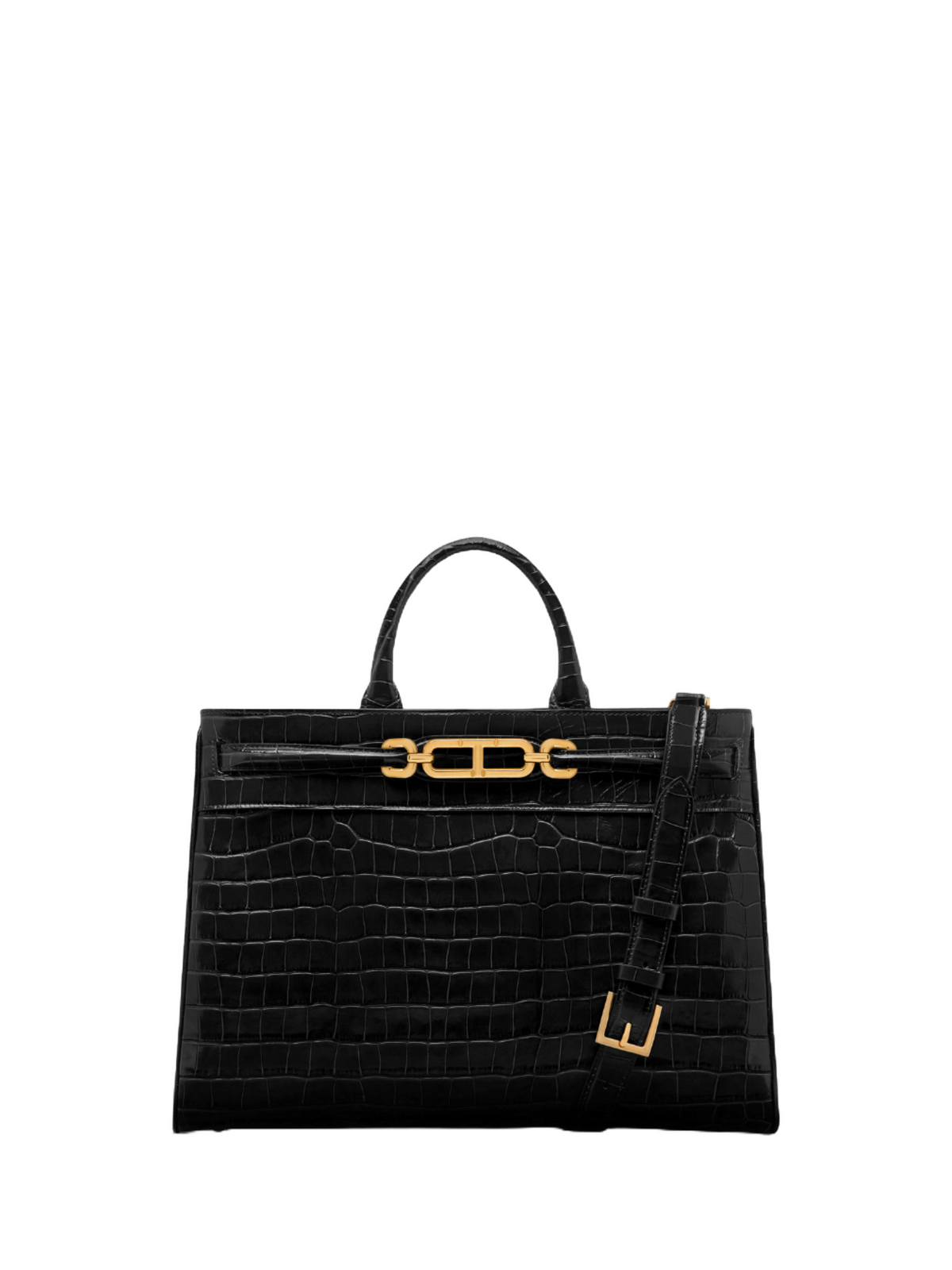 Tom Ford Croc Print Whitney Tote