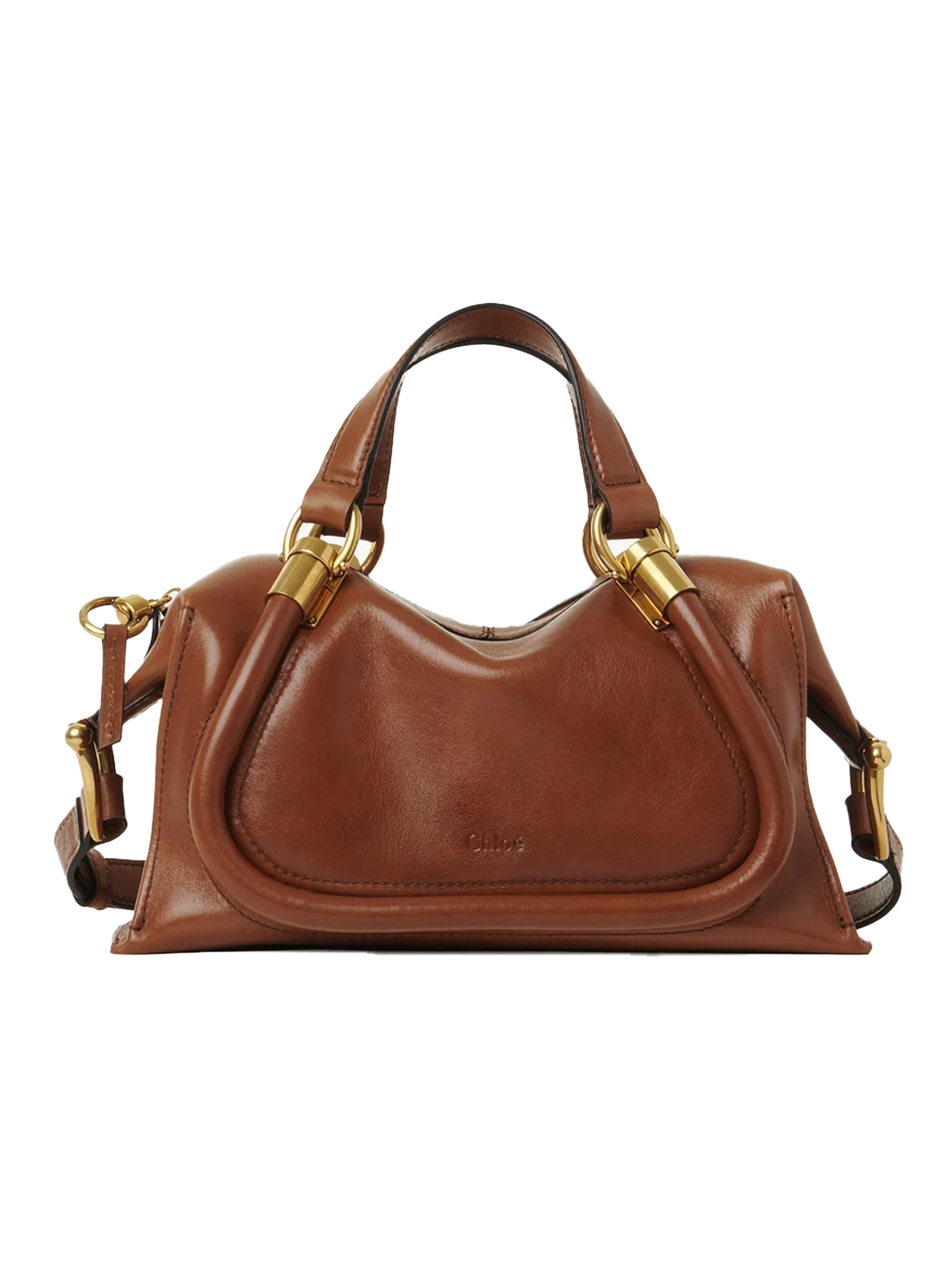 Chloé Small Paraty 24 bag in shiny leather