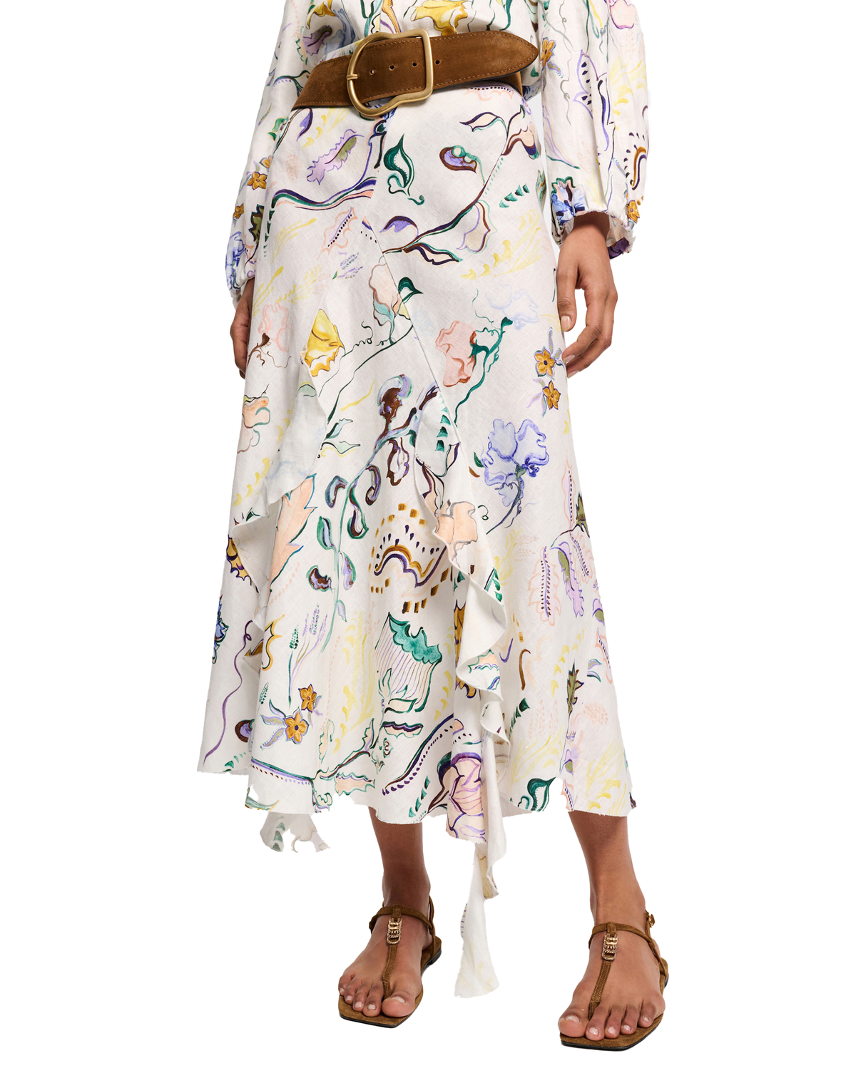 Dorothee Schumacher Floral Power Skirt