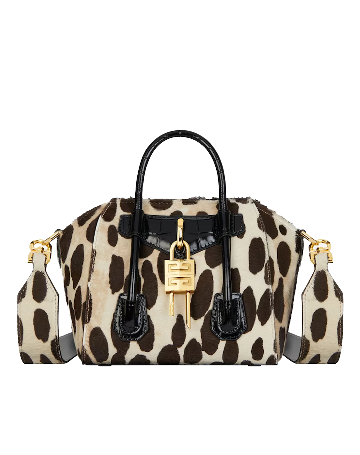 Givenchy Antigona Toy Lock bag in leopard