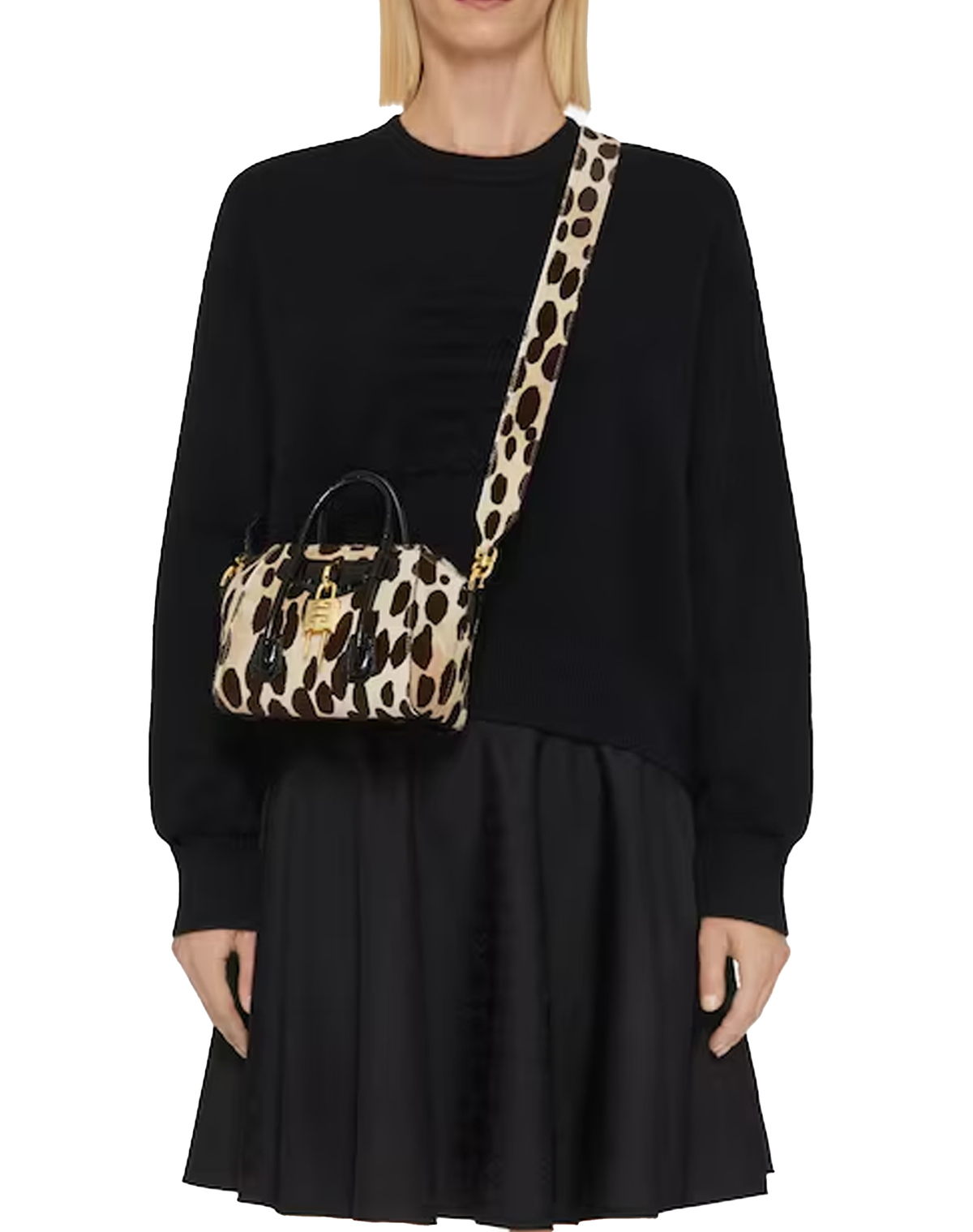 Givenchy Antigona Toy Lock bag in leopard