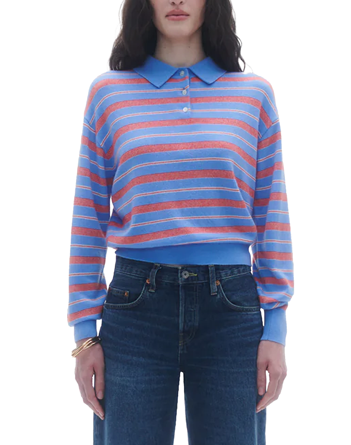 GUEST IN RESIDENCE Collegiate Stripe Polo