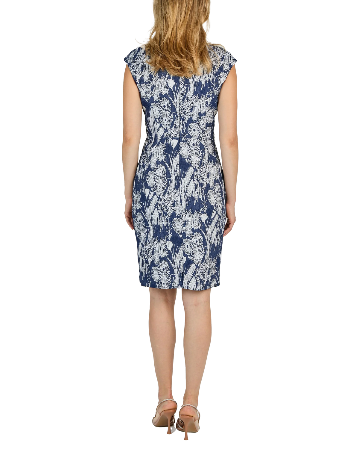 HILTON HOLLIS BOTANICO JACQUARD DRESS