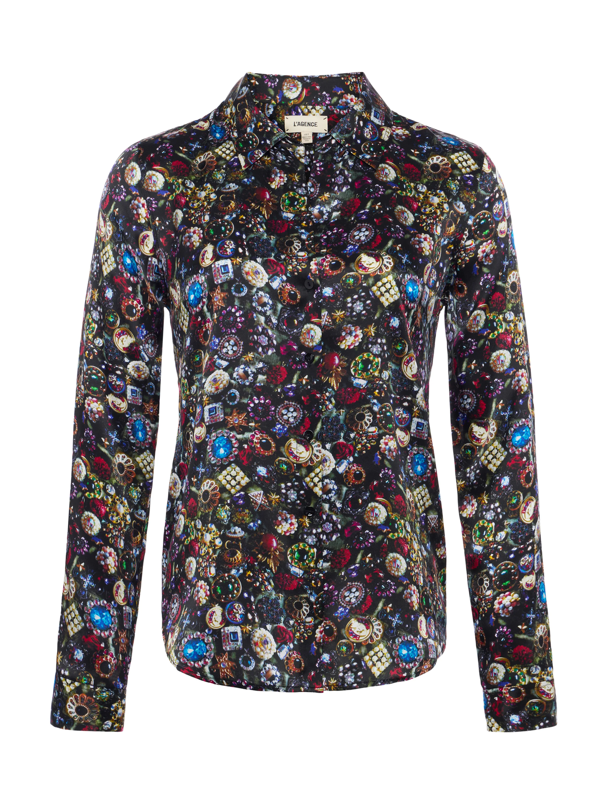 L&#39;AGENCE Tyler Silk Blouse