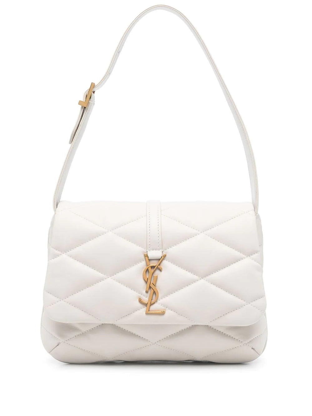Saint Laurent Handbags White Tweed ref.925934 - Joli Closet
