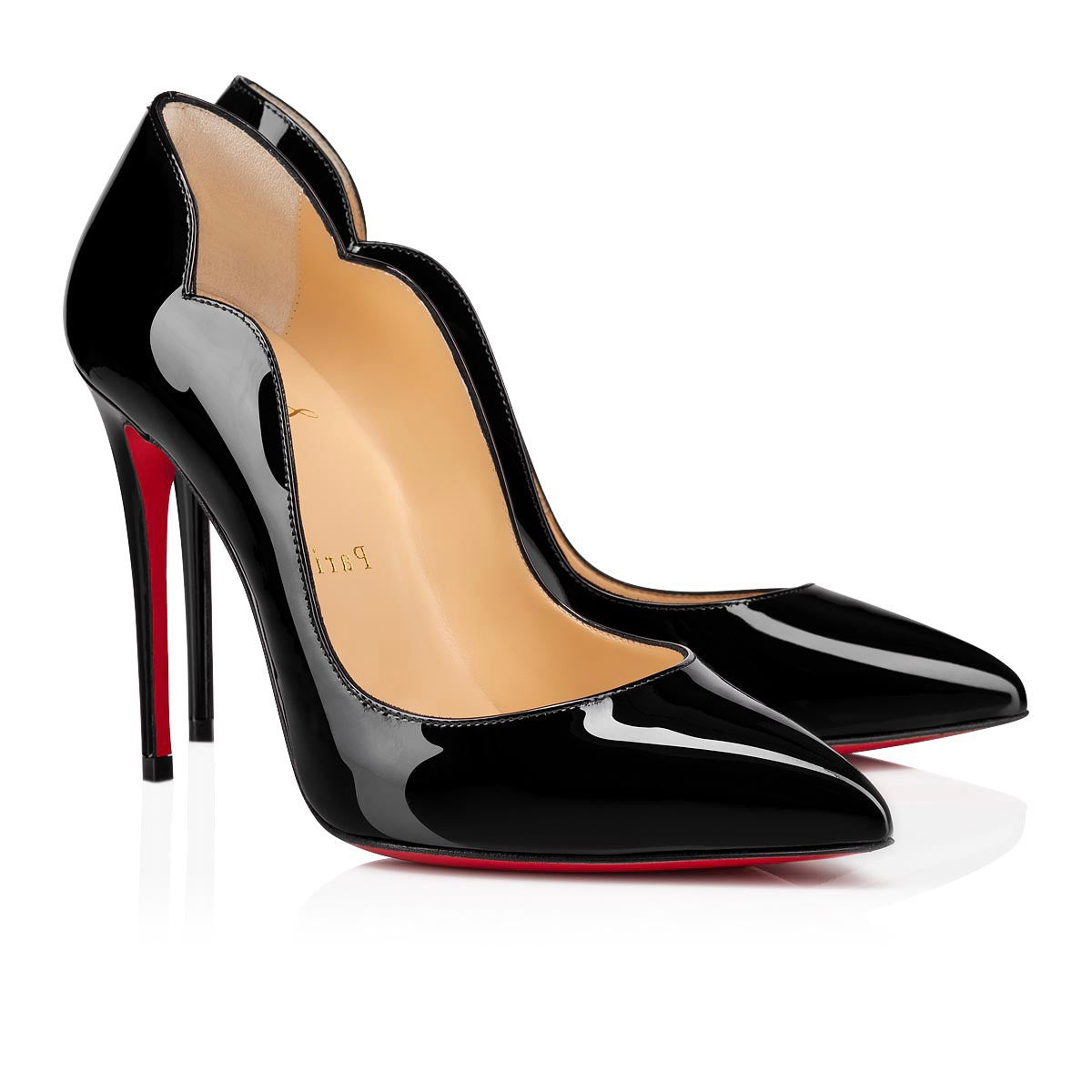 High-heeled shoe Stiletto heel Court shoe, Christian Louboutin