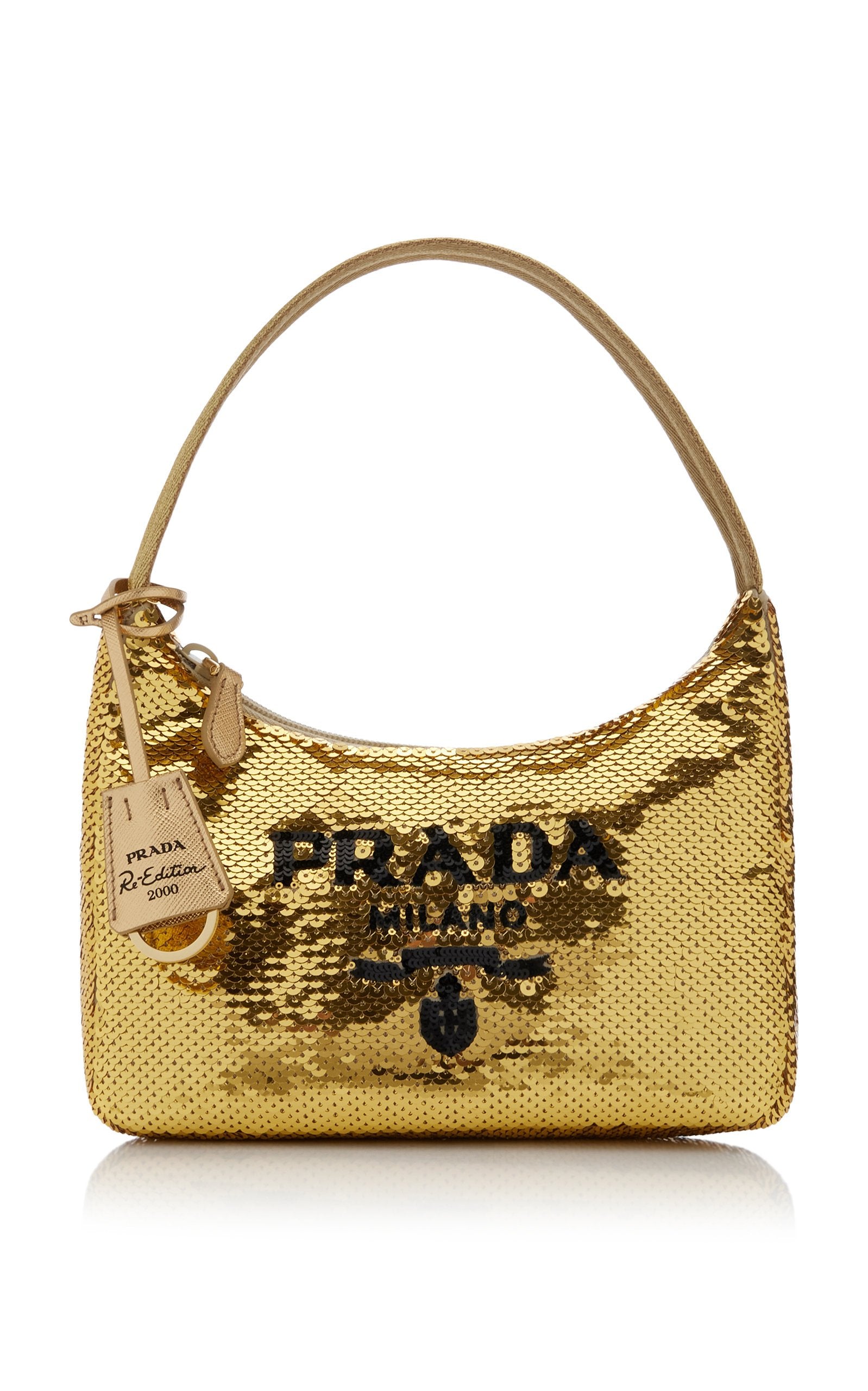 Prada Re-Edition 2000 Sequined Re-Nylon Mini Bag